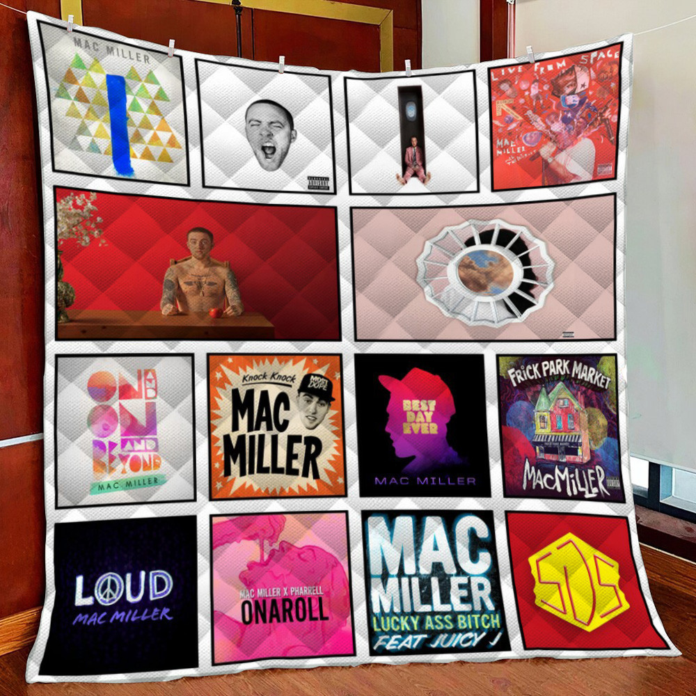 Mac Miller Fleece Blanket Quilt Blanket