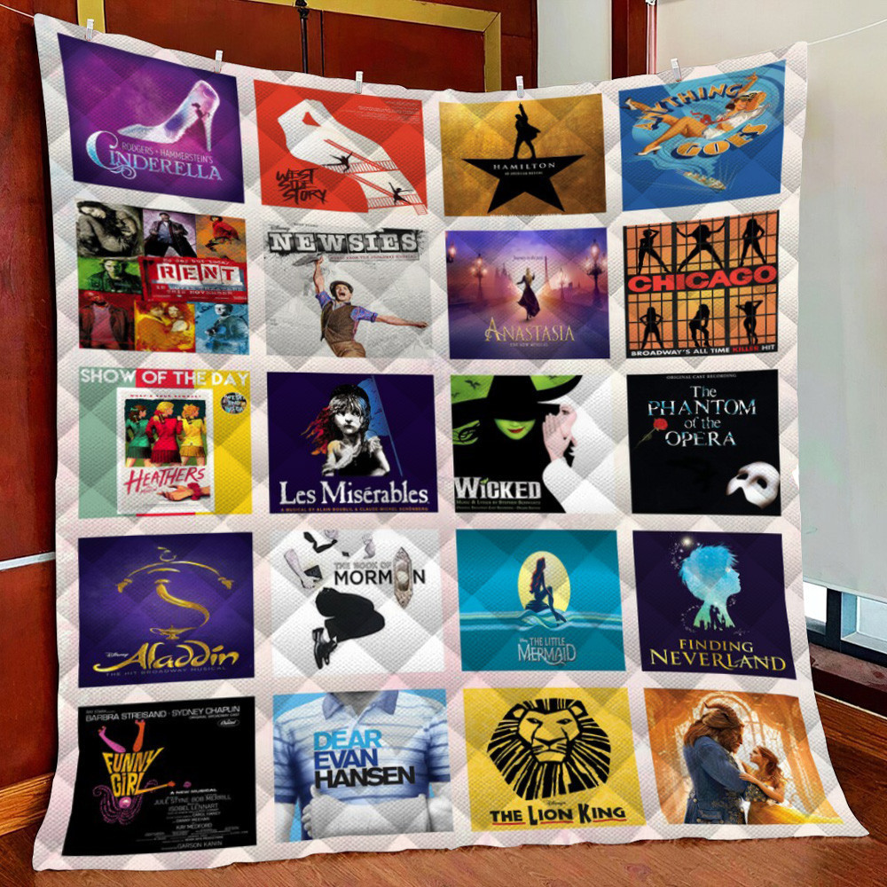 Broadway Fleece Blanket Quilt Blanket