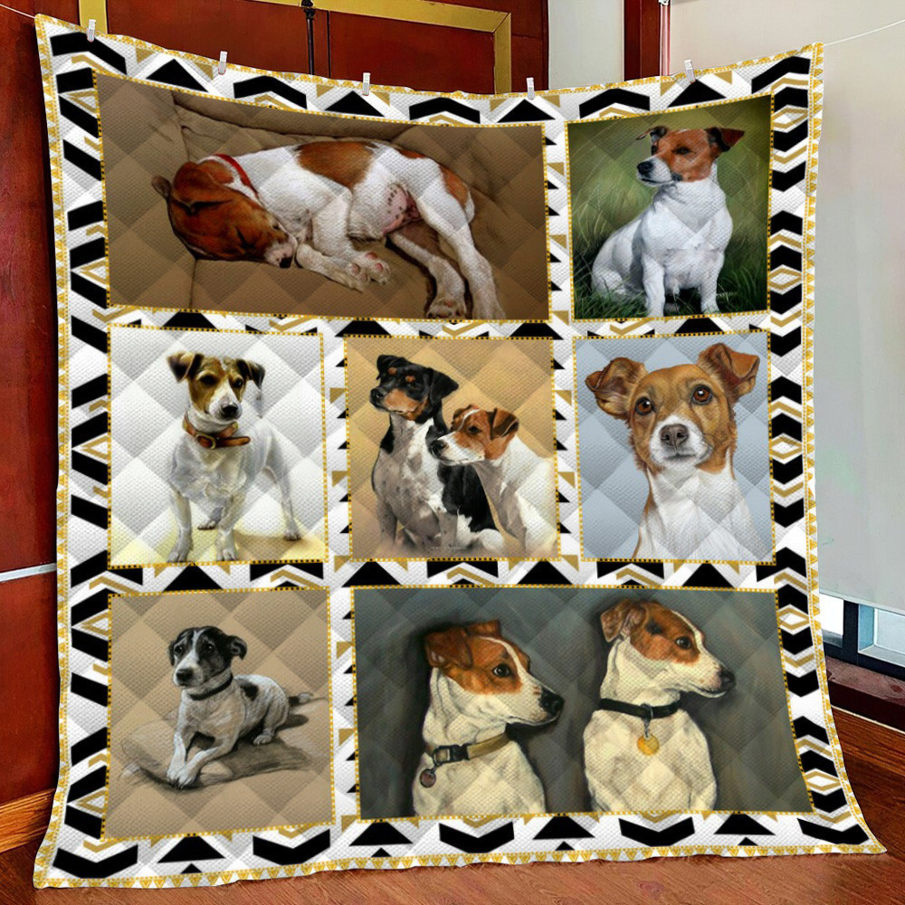 Jacksell Terrier Fleece Blanket Quilt Blanket