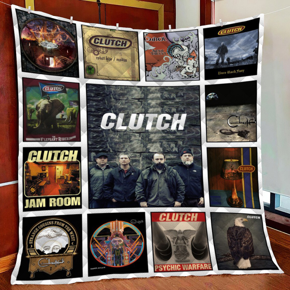 Clutch Band Al Fleece Blanket Quilt Blanket