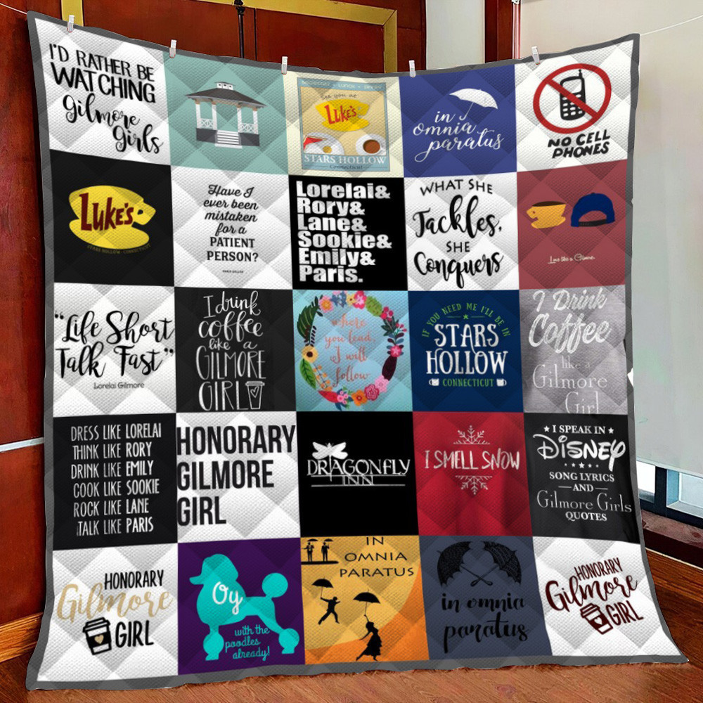 Gilmore G Fleece Blanket Quilt Blanket