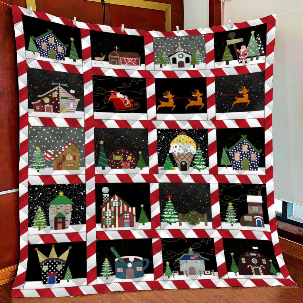 C Ver1 Fleece Blanket Quilt Blanket