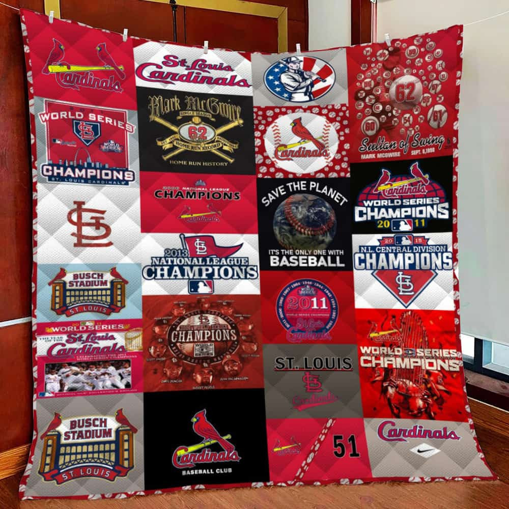 St. L Cardi Fleece Blanket Quilt Blanket