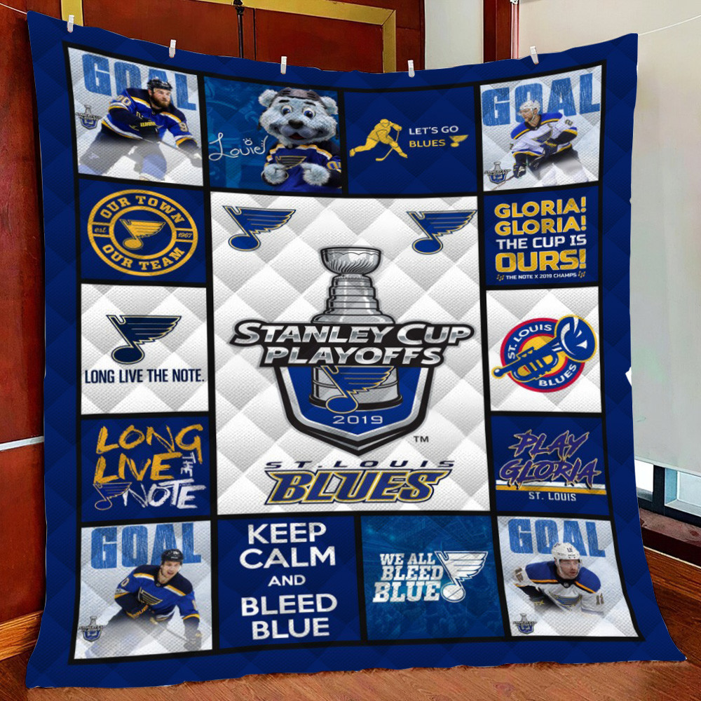 St. L B Ver4 Fleece Blanket Quilt Blanket
