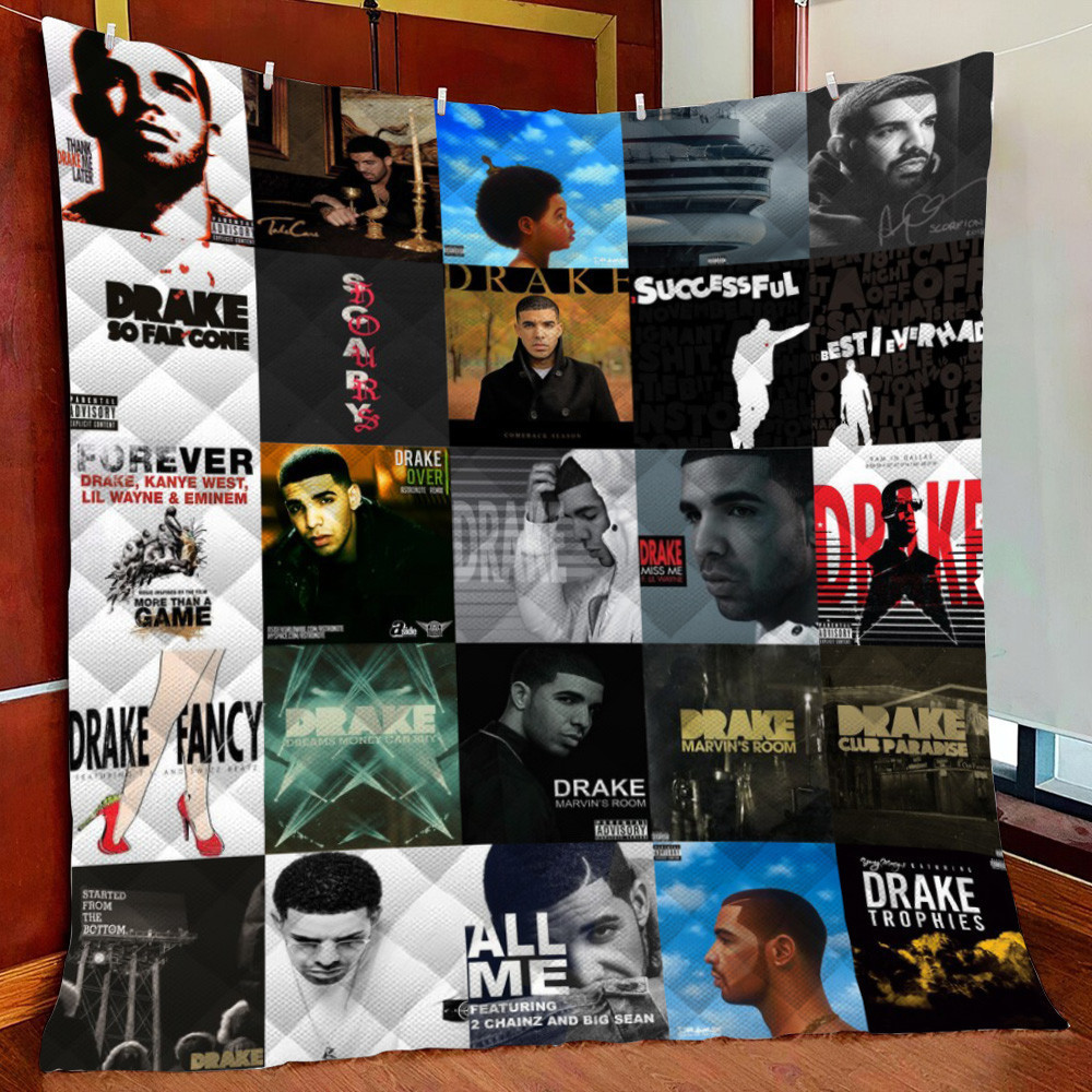 Drake Fleece Blanket Quilt Blanket
