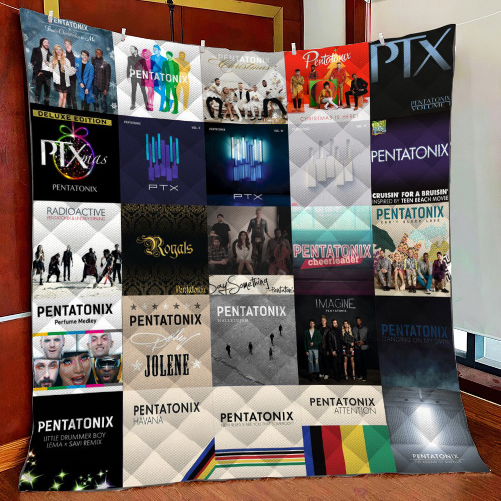 Pentatonix Fleece Blanket Quilt Blanket