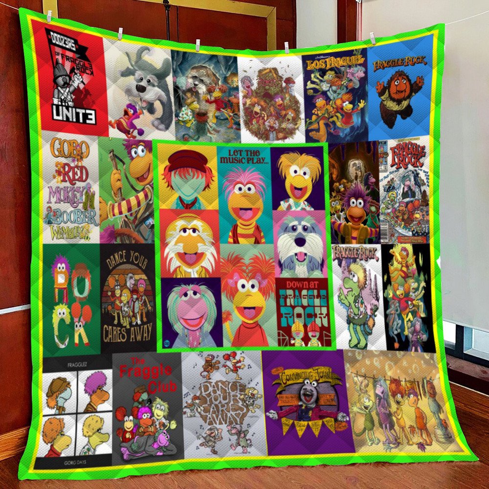 Fraggle Rock Fleece Blanket Quilt Blanket