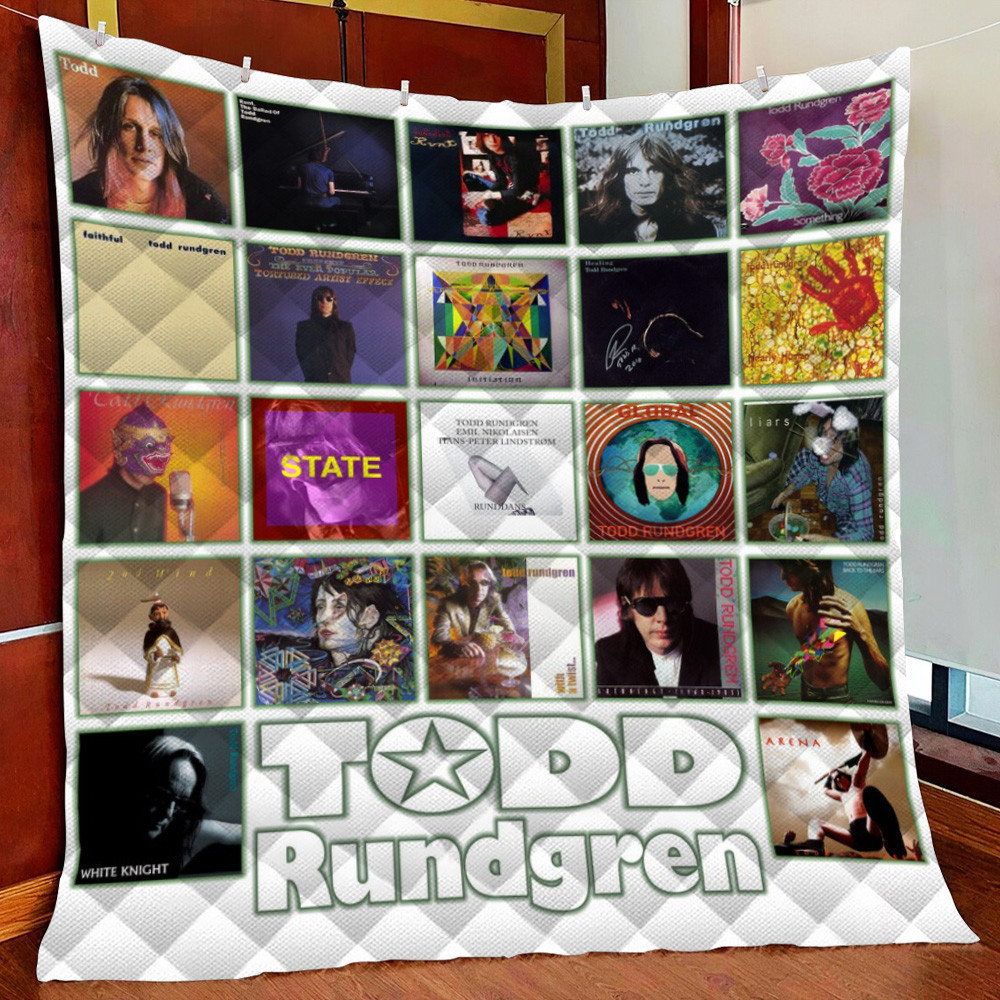 Todd Rundgrent Al Fleece Blanket Quilt Blanket