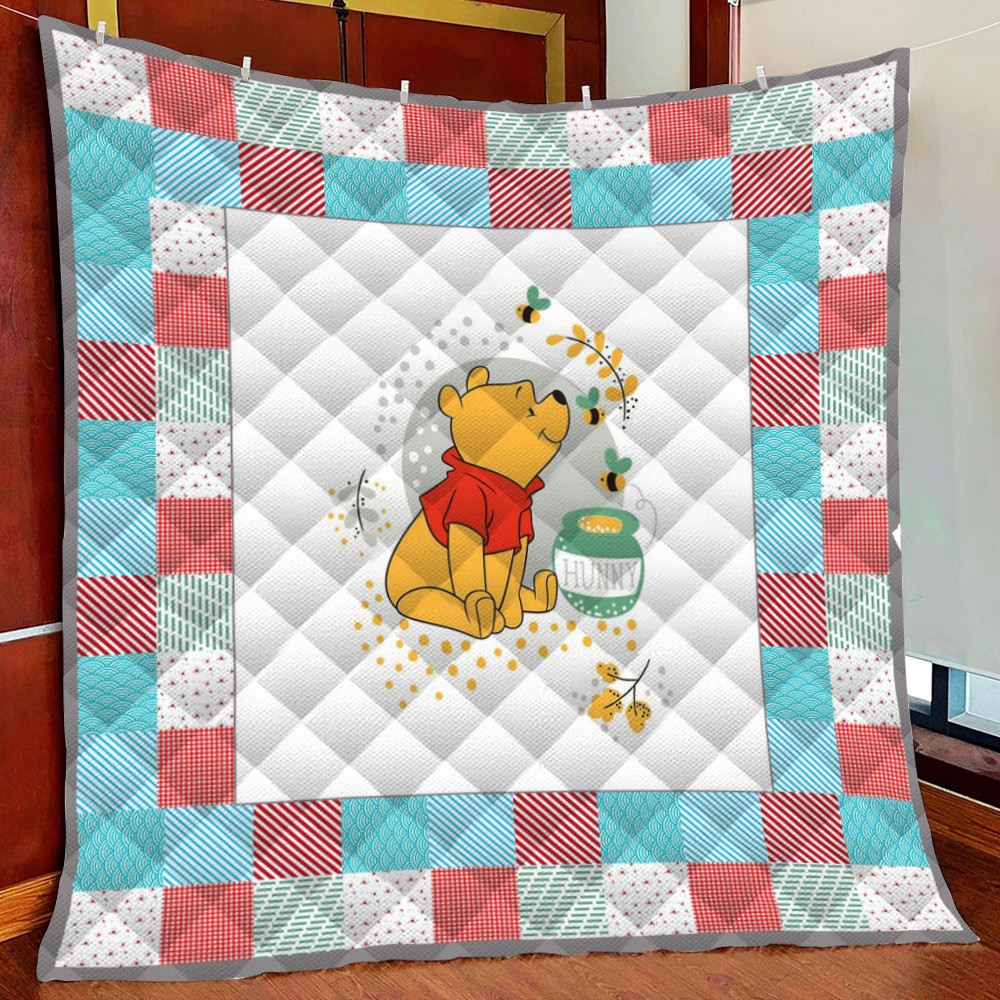 Pooh Fleece Blanket Quilt Blanket
