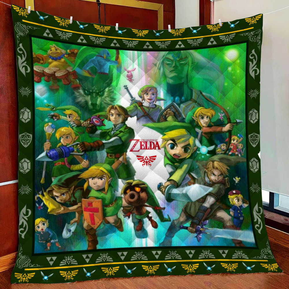 The Legend Of Zelda ?C Fleece Blanket Quilt Blanket
