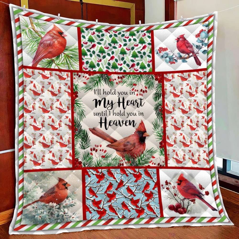 Cardinal Fleece Blanket Quilt Blanket