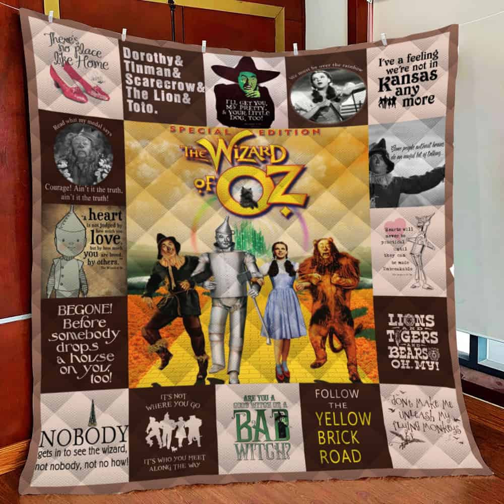The Wizard Of Oz Fleece Blanket Quilt Blanket