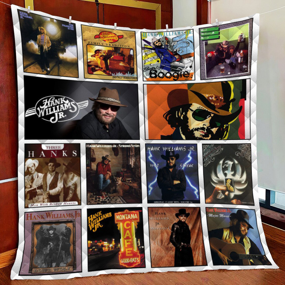 Hank Will Jr. Fleece Blanket Quilt Blanket
