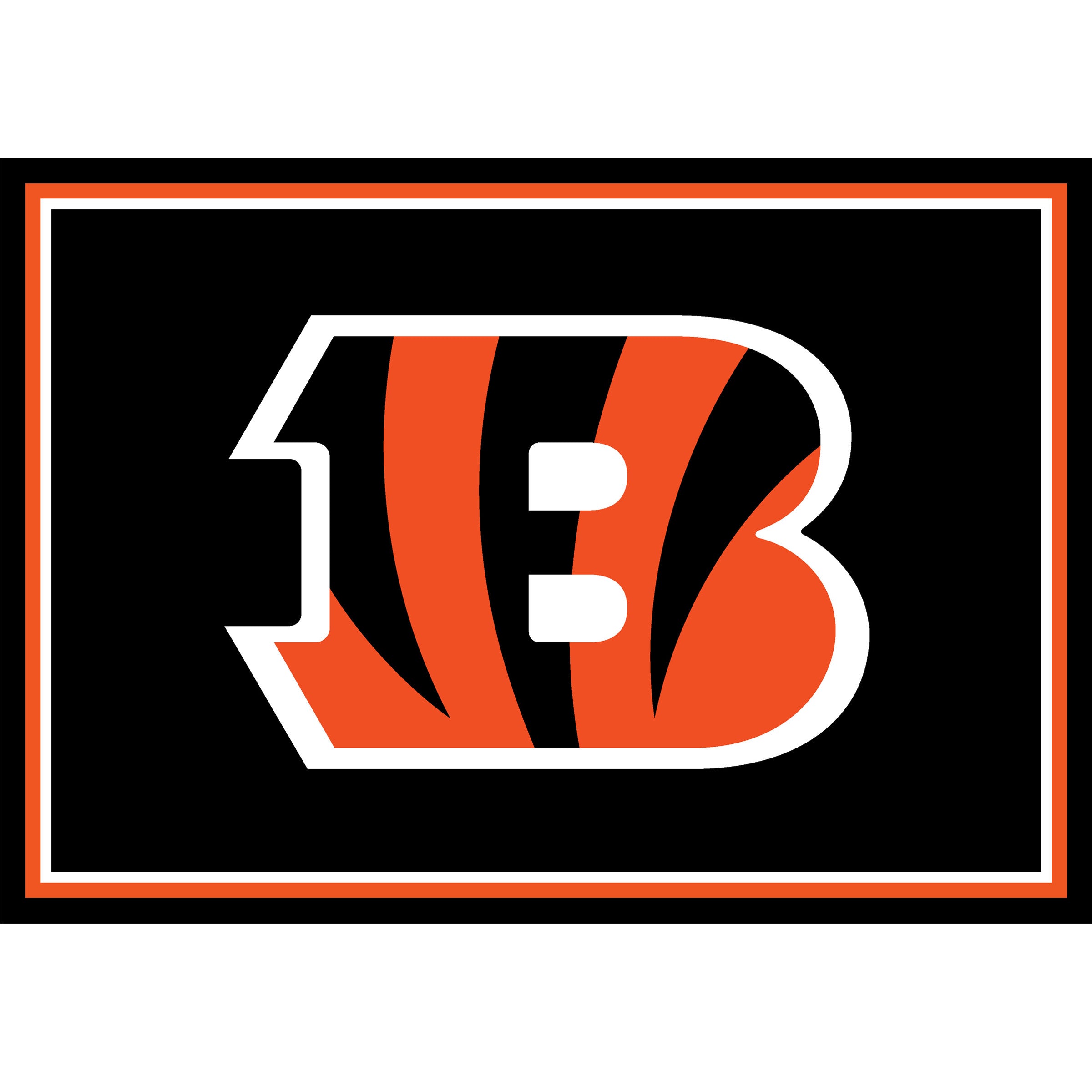 Nfl Cincinnati Bengals Entry Mat And Area Rug 