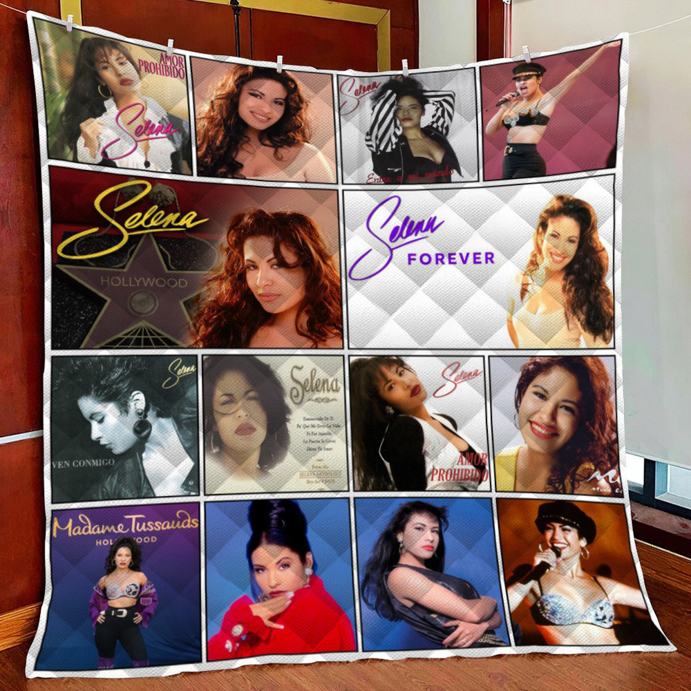 Selena Quintanilla Fleece Blanket Quilt Blanket