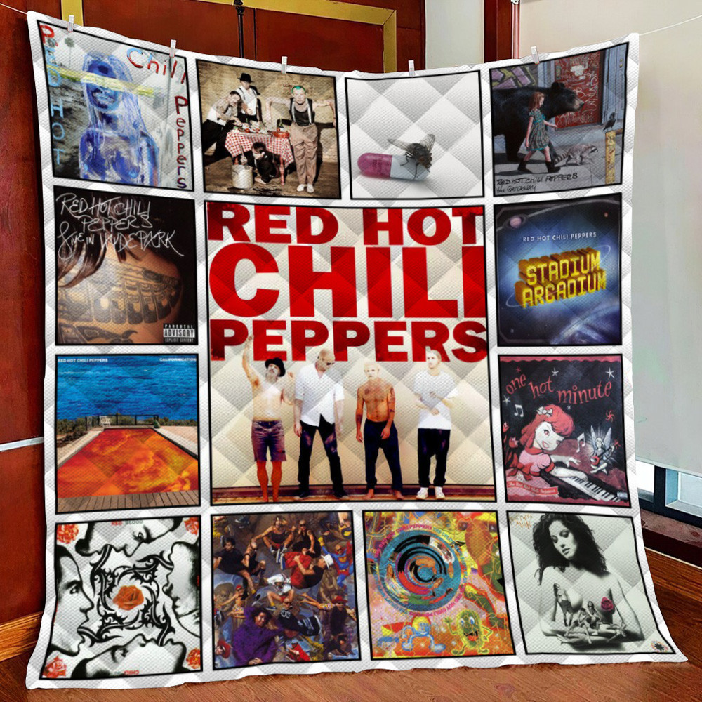 Red Hot Chili Pep Fleece Blanket Quilt Blanket