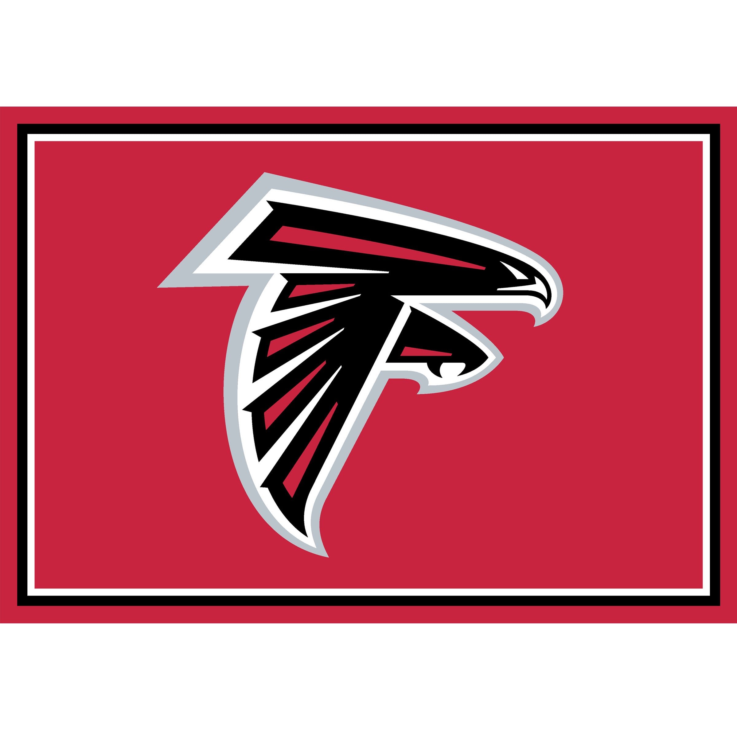 Nfl Atlanta Falcons Entry Mat And Area Rug 