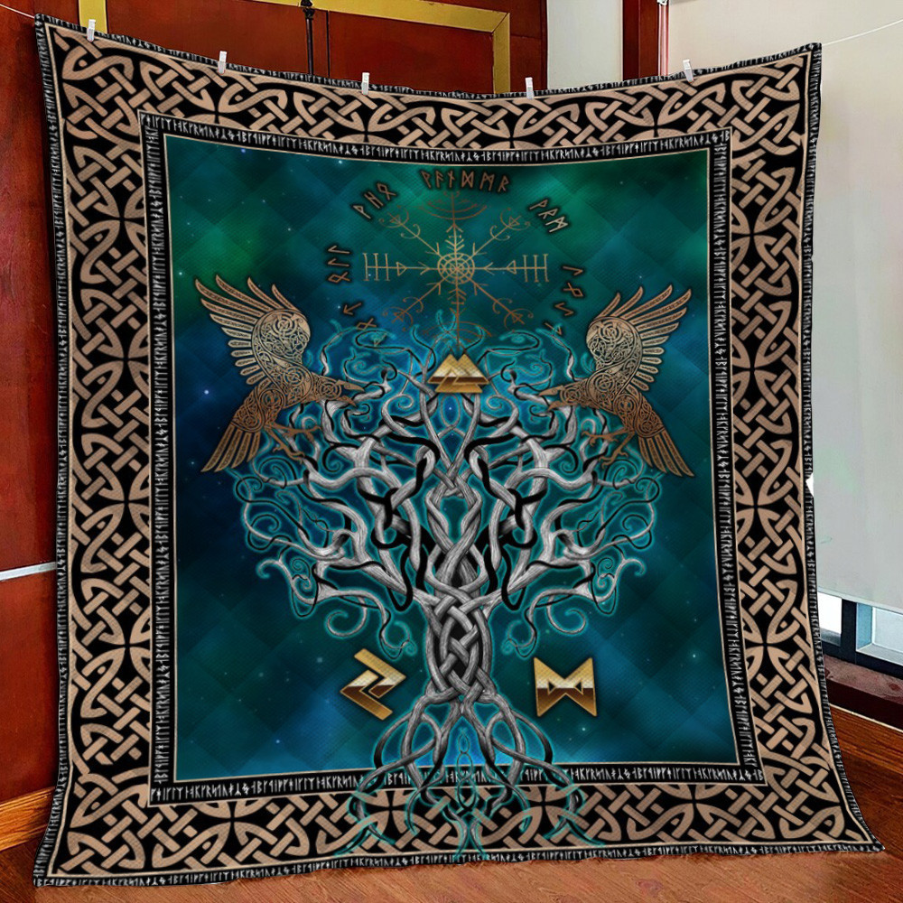 Viking Cos Yggil Fleece Blanket Quilt Blanket For Bed