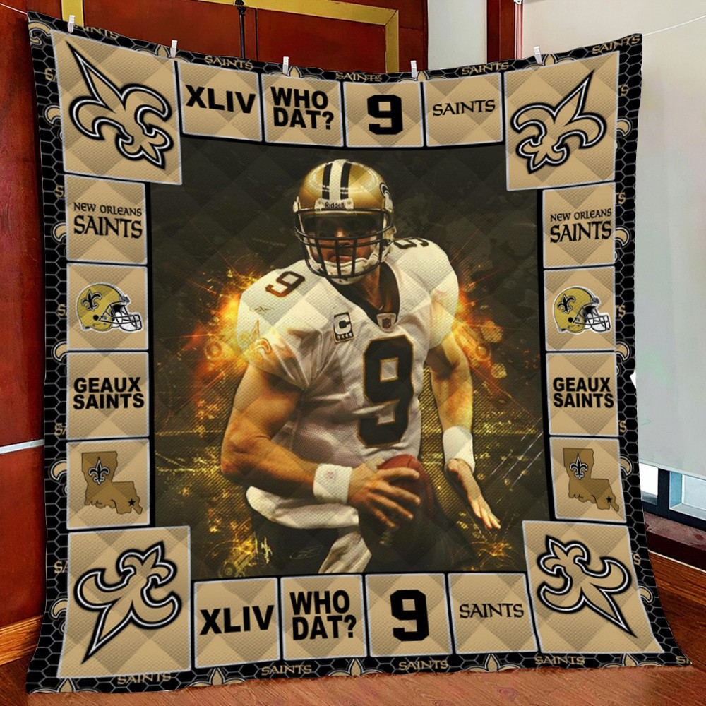 Drew B New Orle Sa Fleece Blanket Quilt Blanket For Bed