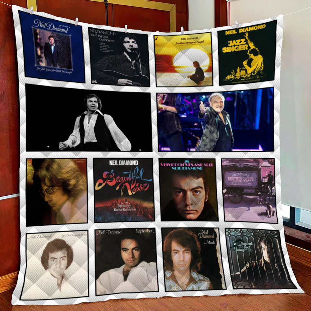 Neil Diamond Al Fleece Blanket Quilt Blanket For Bed