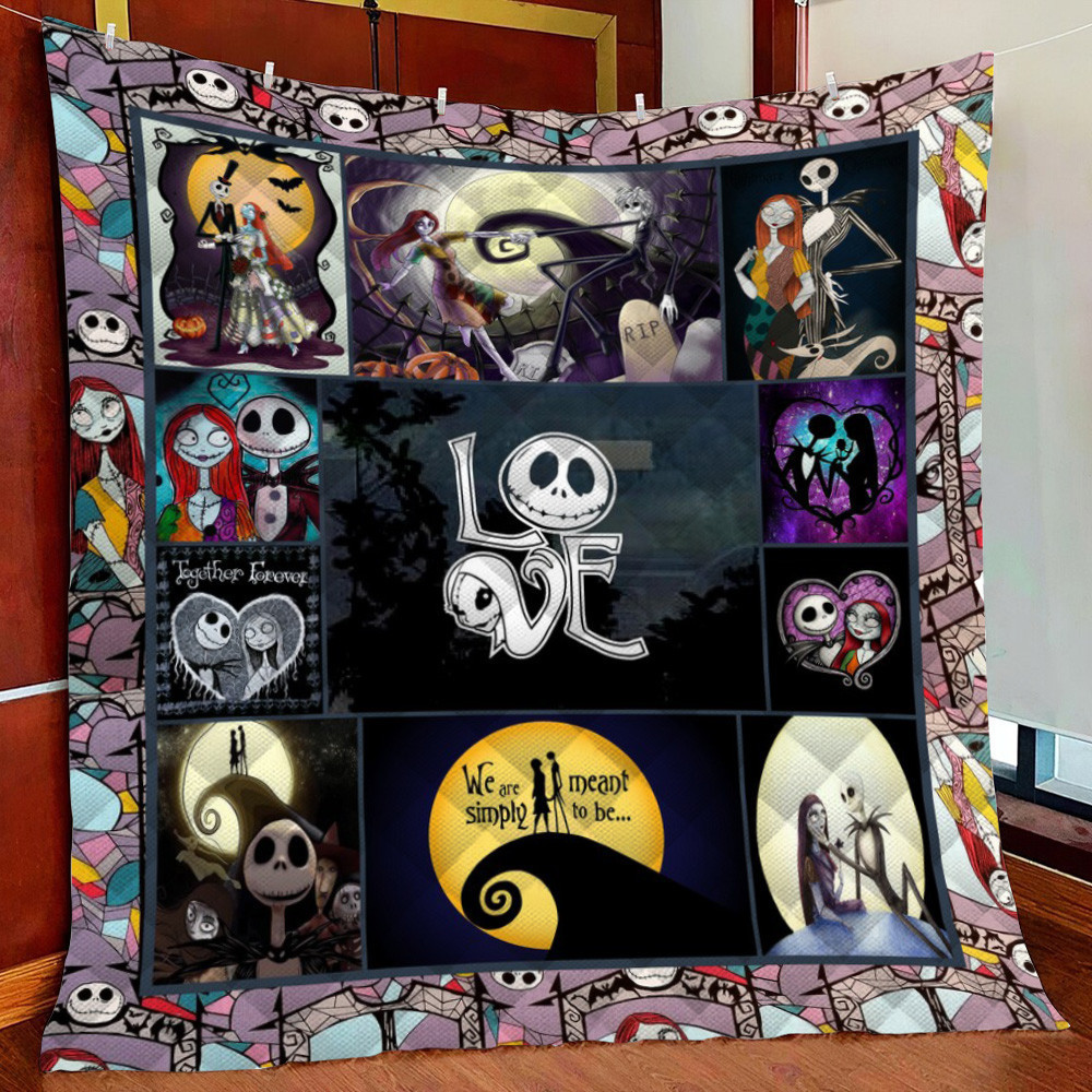 Jakellington Fleece Blanket Quilt Blanket