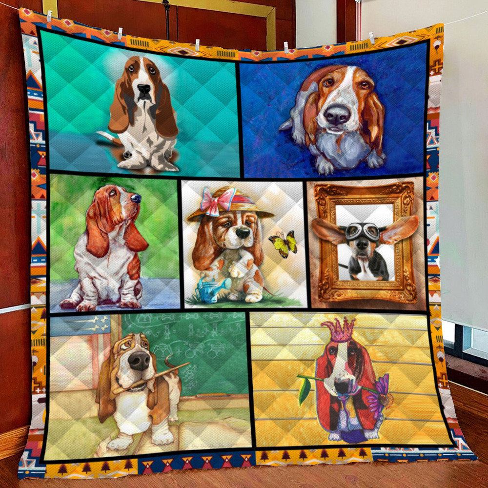 et Hound Dog Fleece Blanket Quilt Blanket