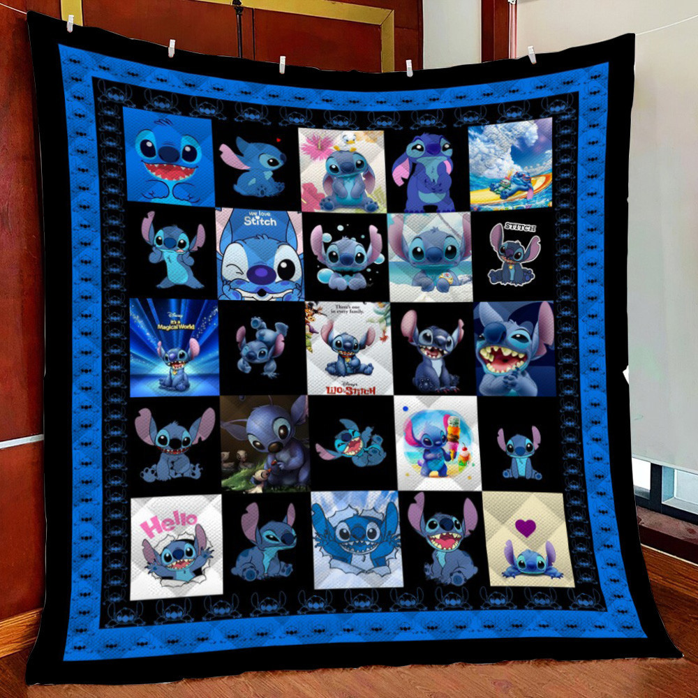 Stitch titch Lover Fleece Blanket Quilt Blanket