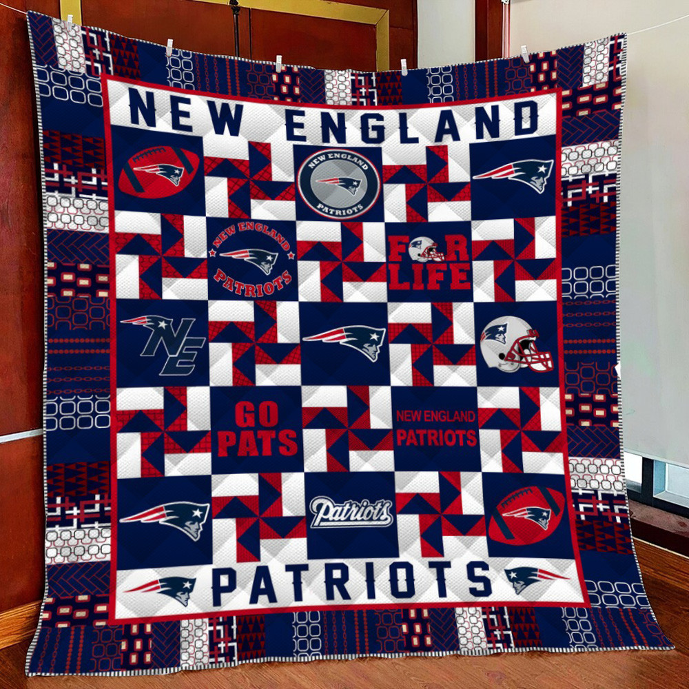 New England Patr 1 Fleece Blanket Quilt Blanket
