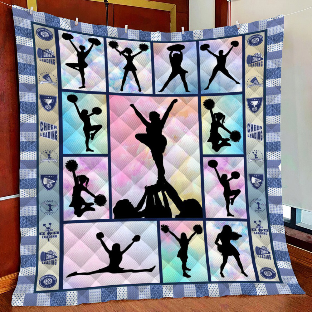 Cheerleading Fleece Blanket Quilt Blanket