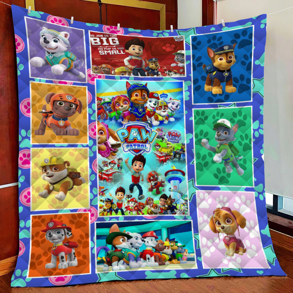 Paw Patrol Fleece Blanket Quilt Blanket For Bed
