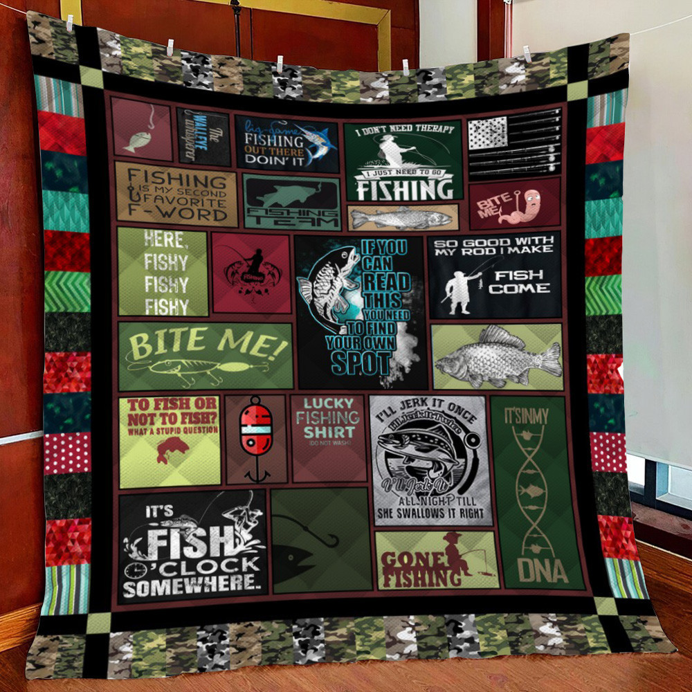 Gonehing Fleece Blanket Quilt Blanket For Bed