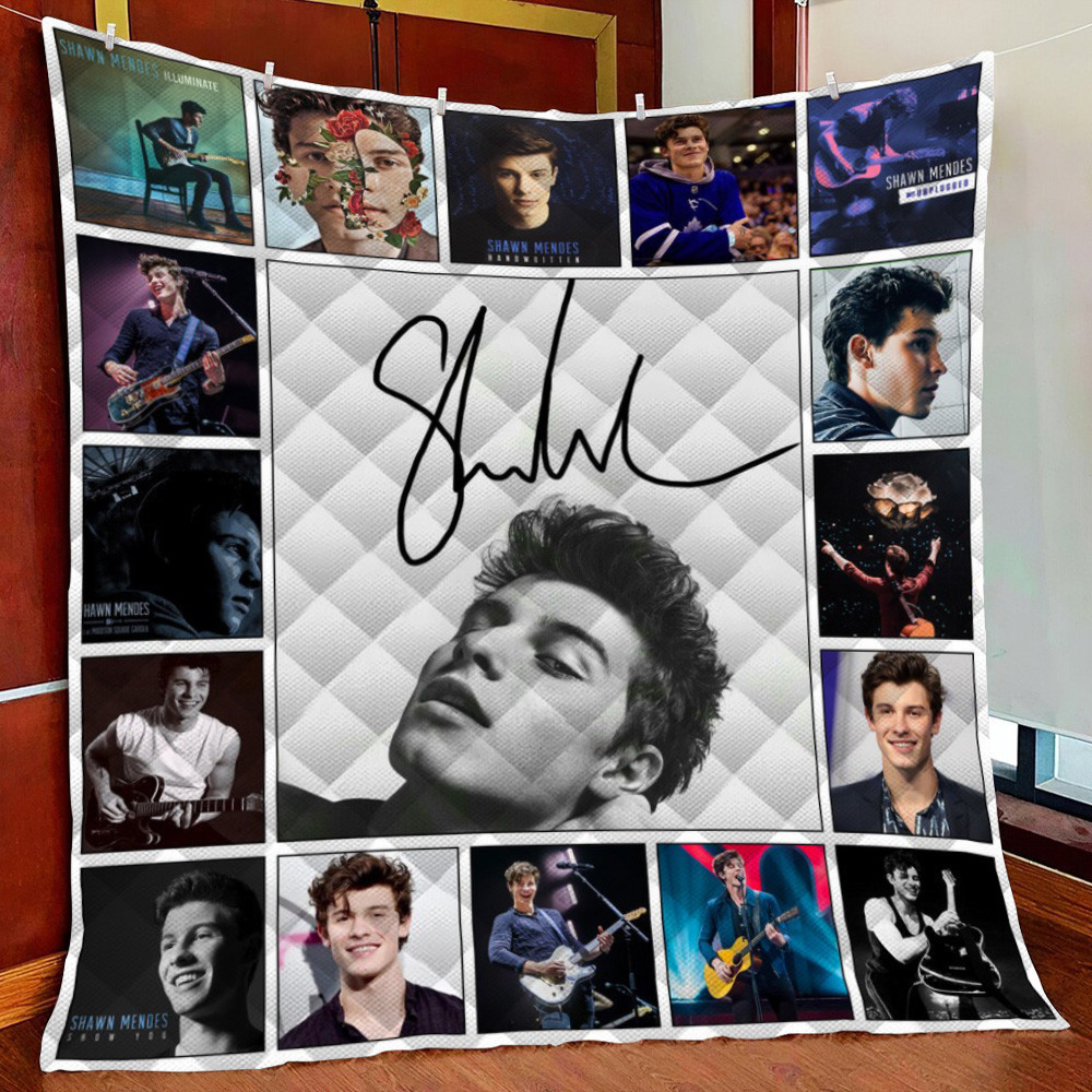 Shawn Me Fleece Blanket Quilt Blanket For Bed