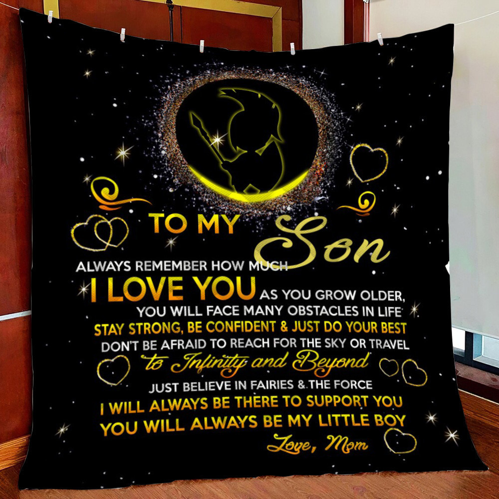 To on I Love You 3 Fleece Blanket Quilt Blanket
