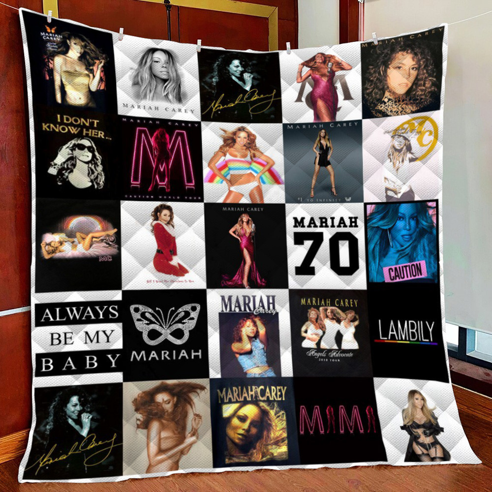 Mariah Carey Fleece Blanket Quilt Blanket