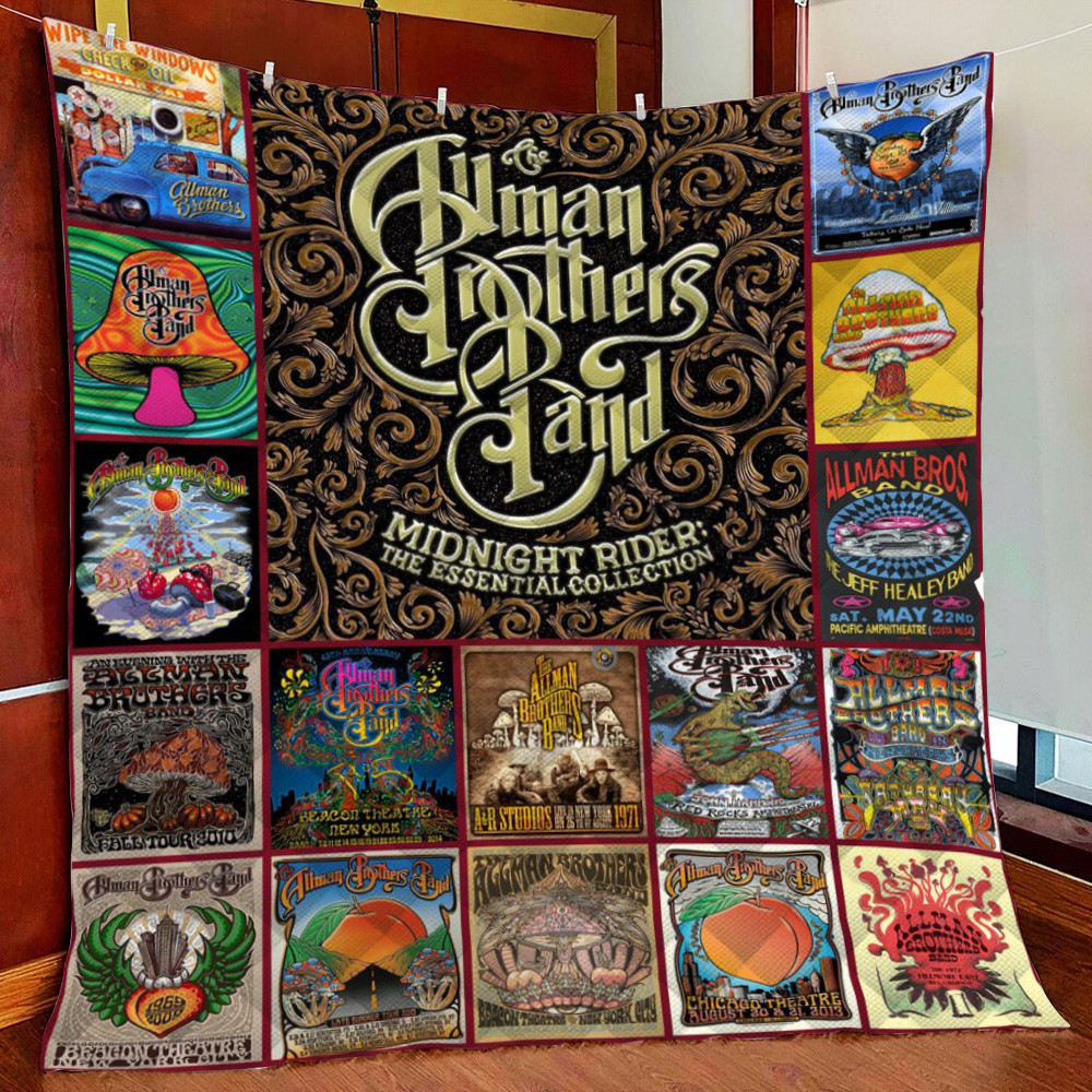 The Allman Brot Bandfleece Blanket Quilt Blanket
