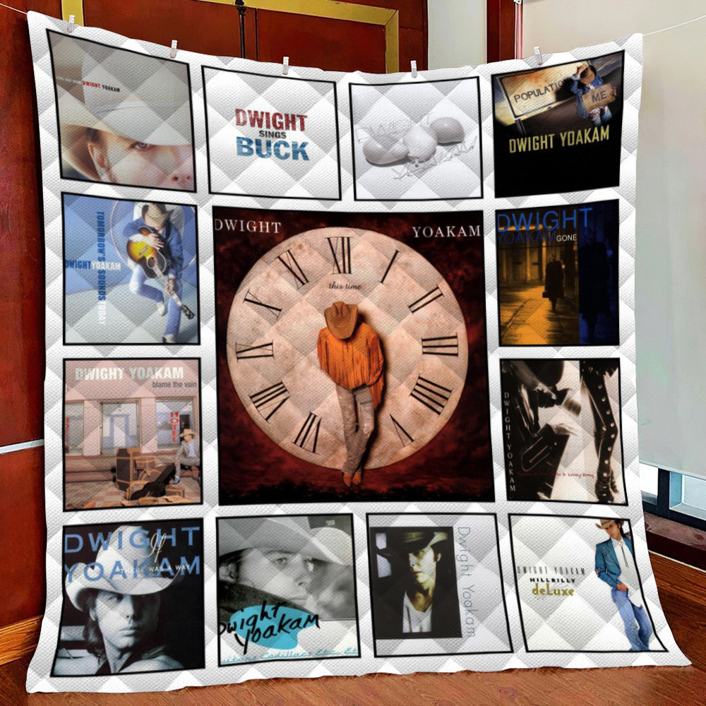 Best Of Dwight Yoakam Fleece Blanket Quilt Blanket
