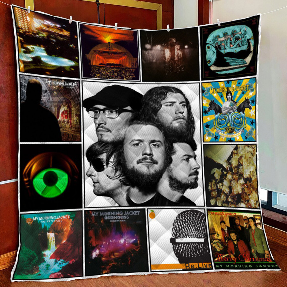 My Morning Jacket Fleece Blanket Quilt Blanket