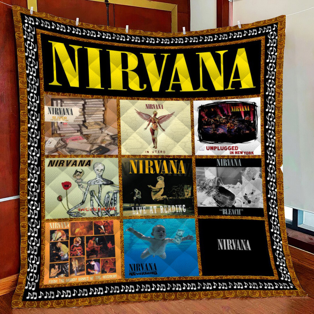 Nirvanat Al Fleece Blanket Quilt Blanket