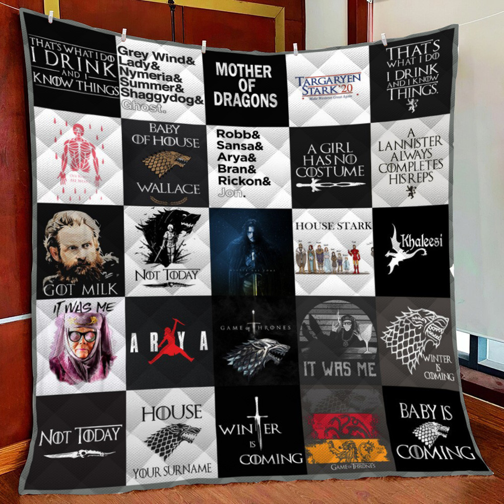 Game Of Thr Fleece Blanket Quilt Blanket