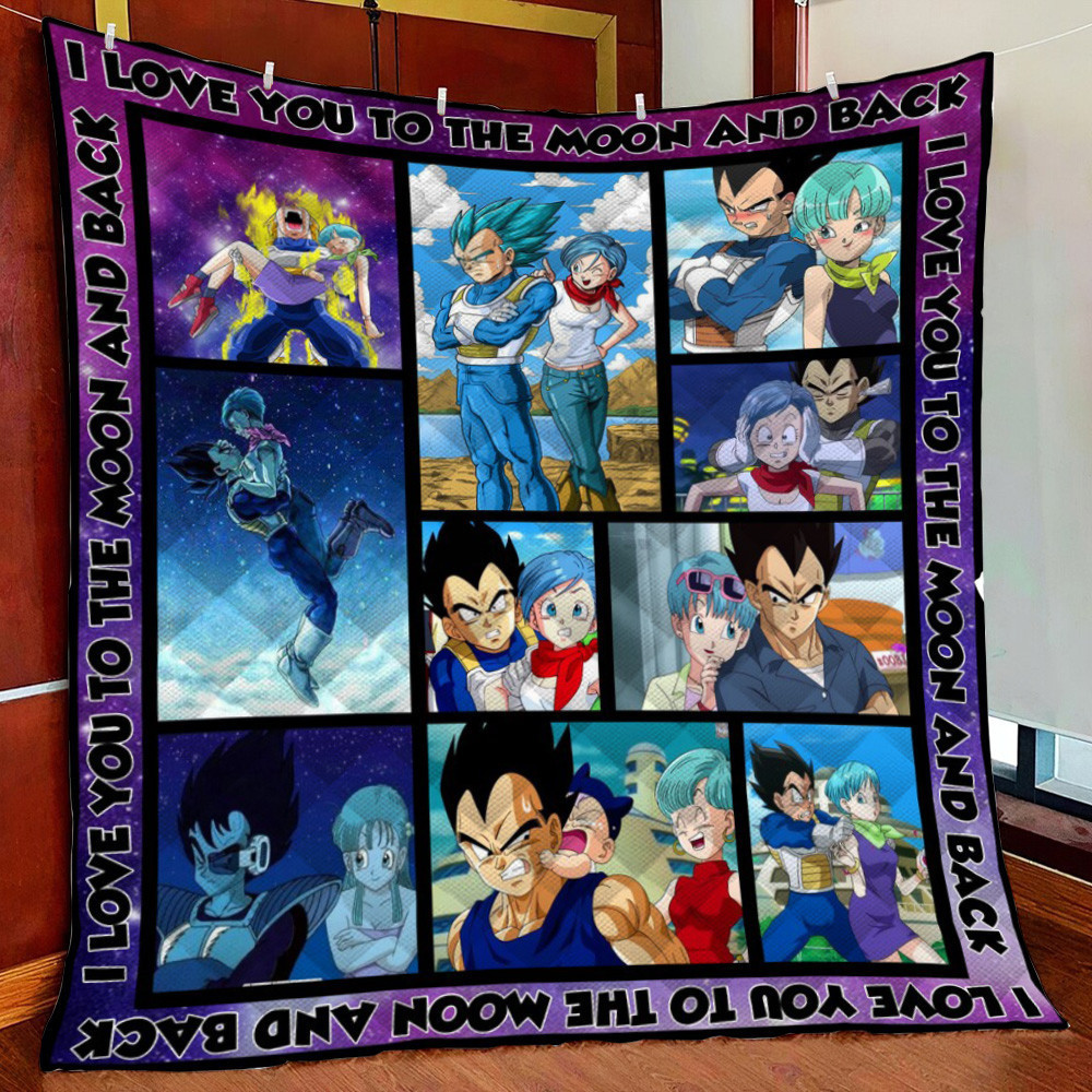 Dragon Ball Vegeta Fleece Blanket Quilt Blanket For Bed