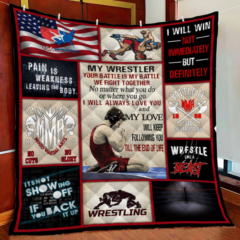 My tler Your Battl My Battle Fleece Blanket Quilt Blanket