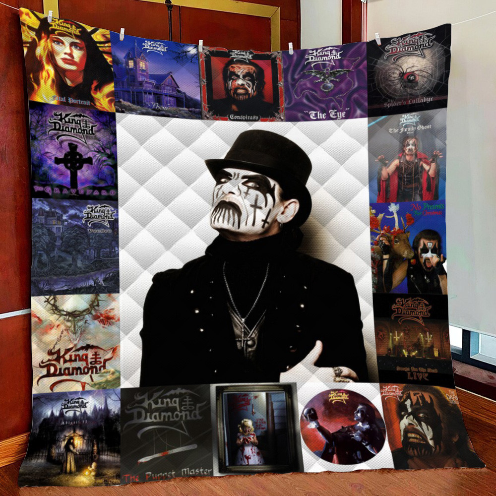 King Diamond Fleece Blanket Quilt Blanket