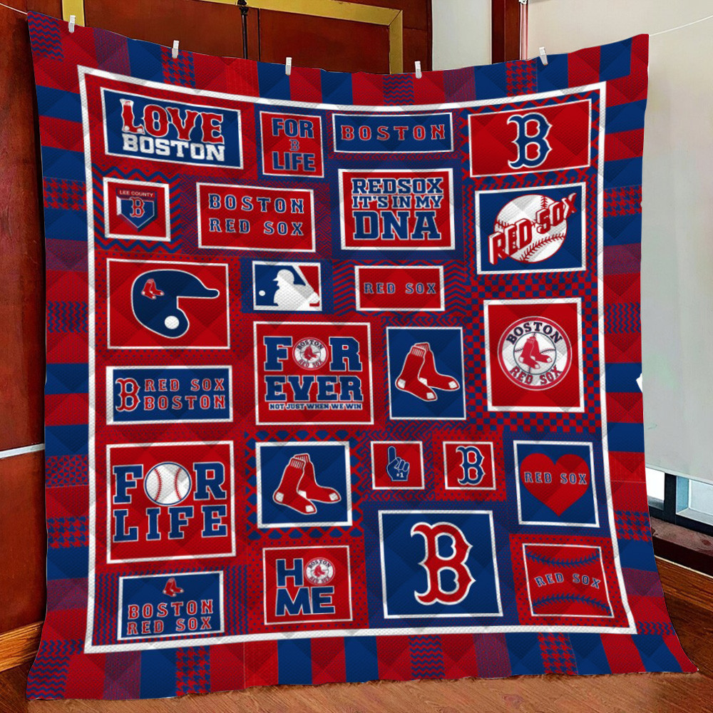 Boston Rox Fleece Blanket Quilt Blanket