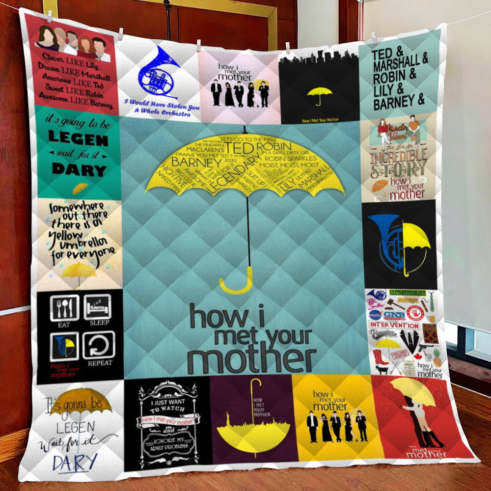 How I Met Your Mother Fleece Blanket Quilt Blanket