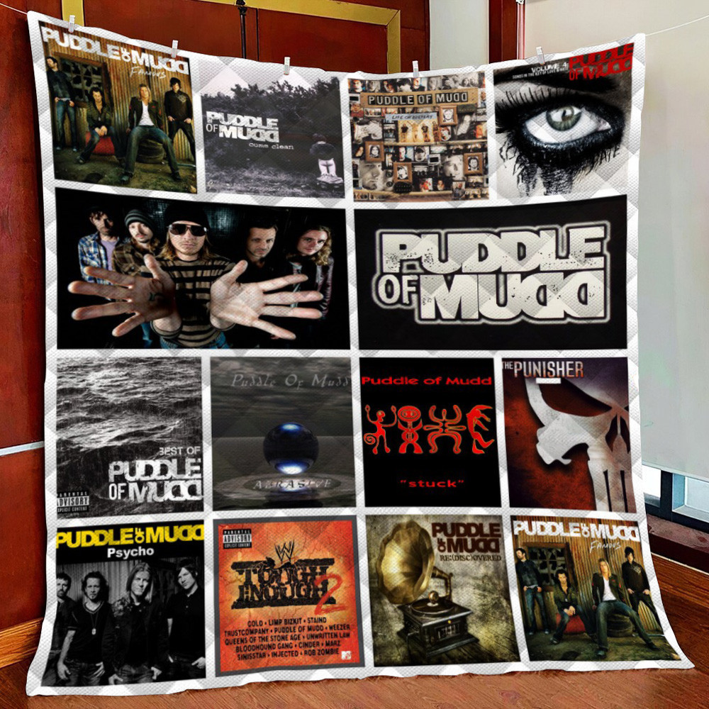 Puddle Of Mudd Al Fleece Blanket Quilt Blanket