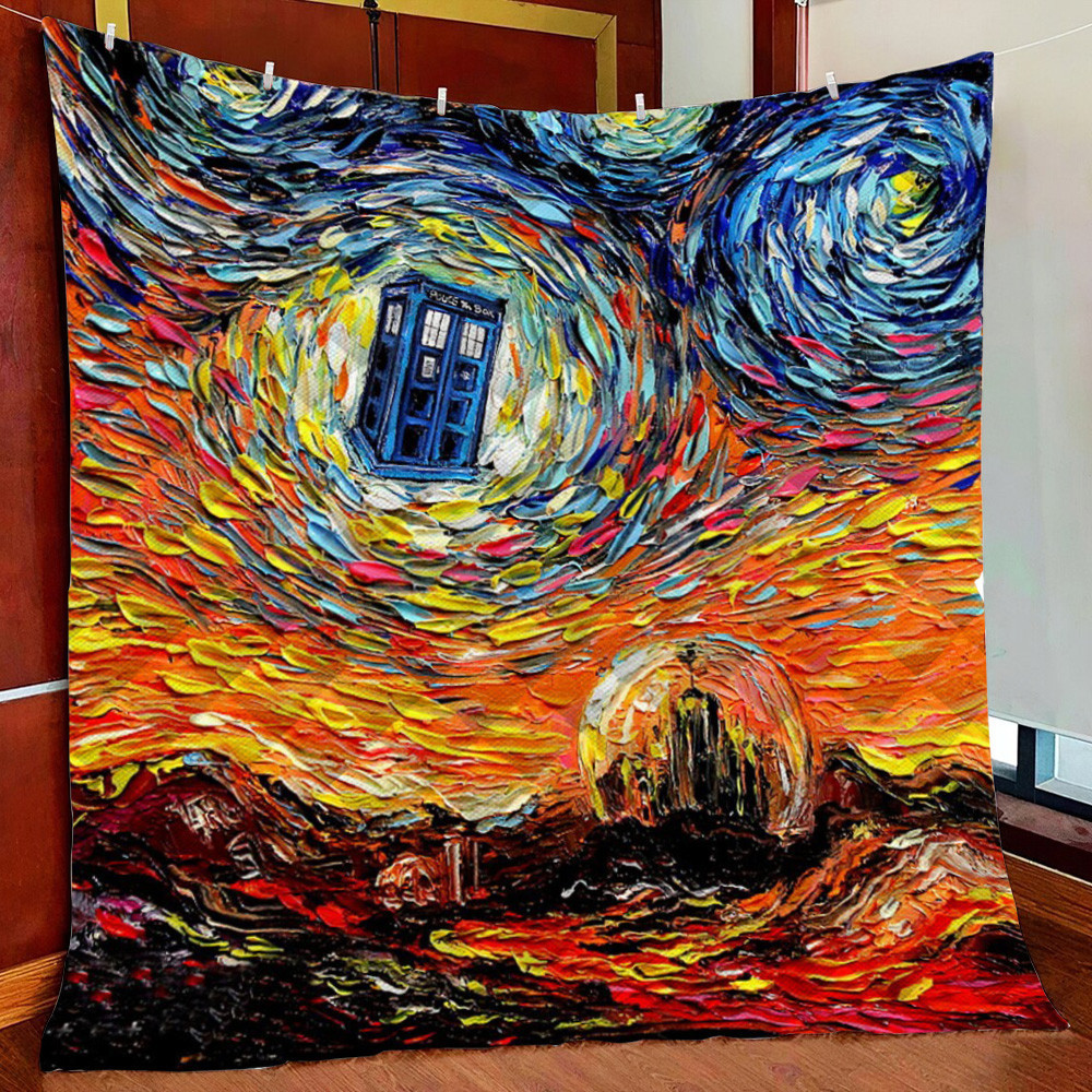 Doctor Who e Ta Fleece Blanket Quilt Blanket