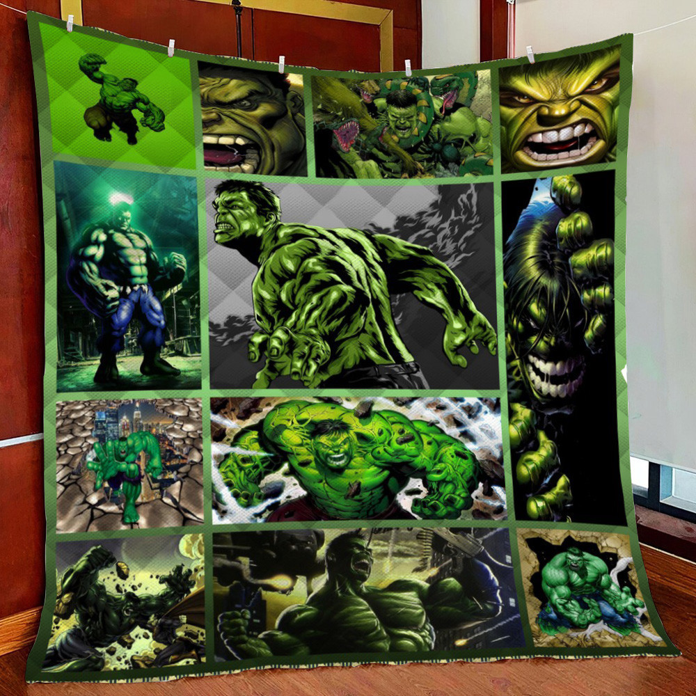 Hulk Fabric Fleece Blanket Quilt Blanket For Bed