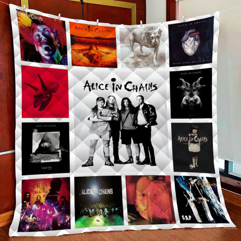 Alice In Ch Fleece Blanket Quilt Blanket