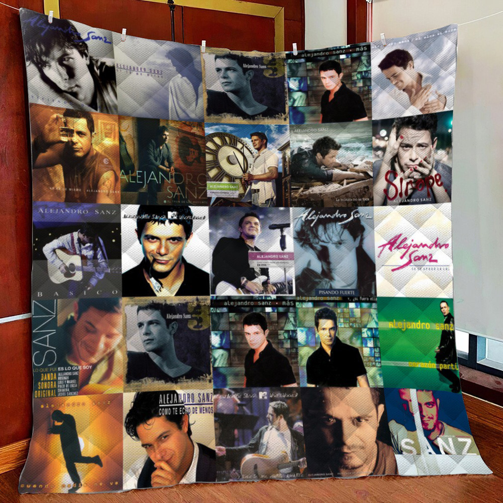 Alejandanz Fleece Blanket Quilt Blanket