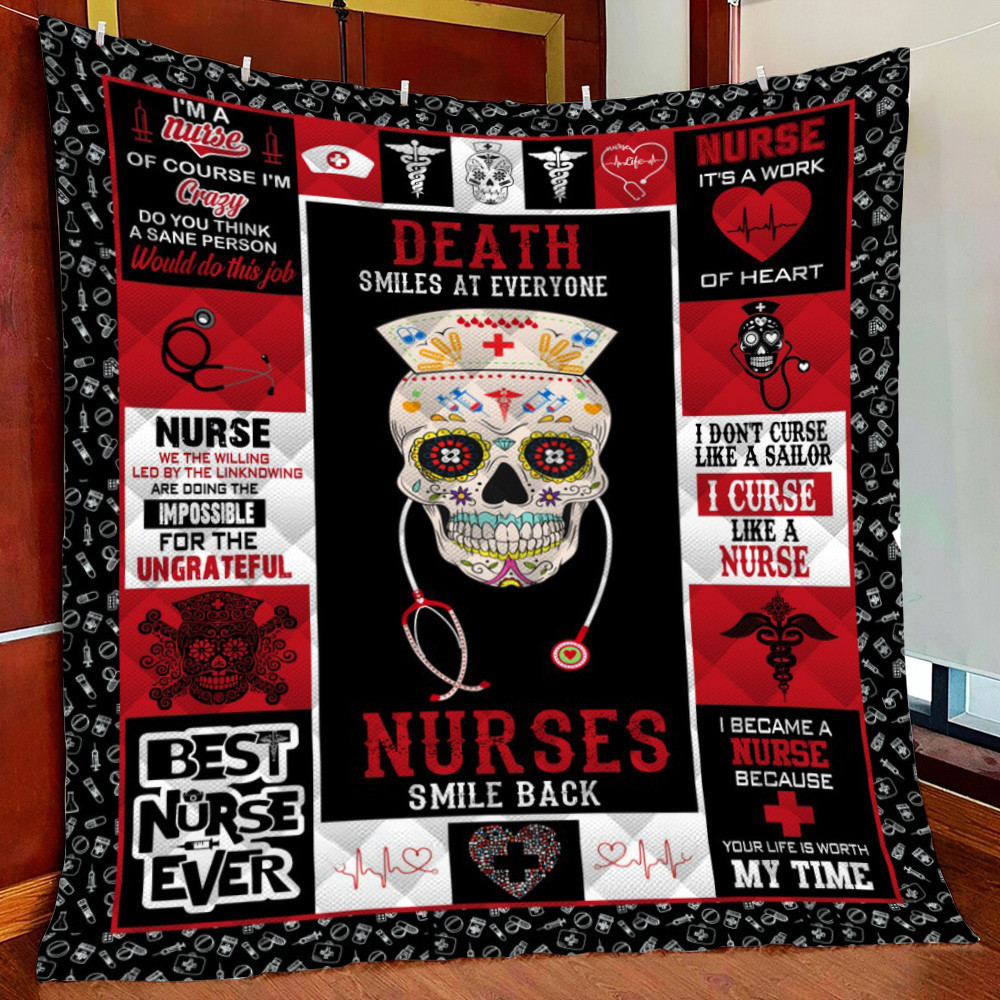 Skull e Fleece Blanket Quilt Blanket For Bed